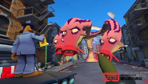 VR休闲游戏《Sam & Max–This Time It’s Virtual》发布最新预告片