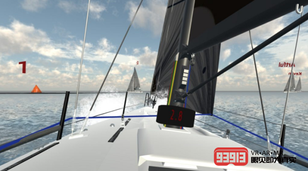 VR竞技帆船游戏《MarineVerse Cup》推出全新顶配VR帆船