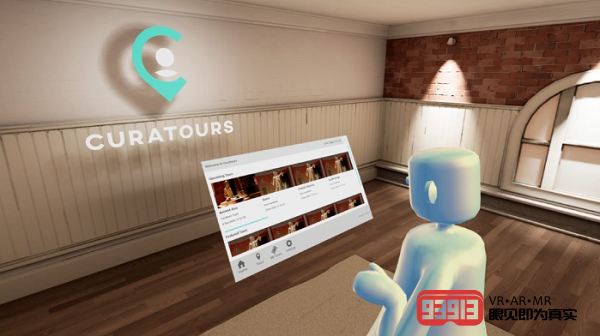 VR艺术品展览应用Curatours将于2021年发布