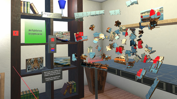 VR益智游戏「Jigsaw Puzzle VR」上线Oculus应用商店