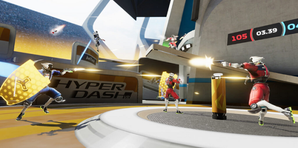 5V5多人VR射击游戏「Hyper Dash」本月登陆Oculus Quest