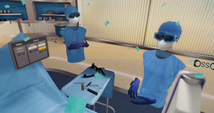 美国VR医疗培训平台Osso VR增加介入手术、内窥镜检查功能模块