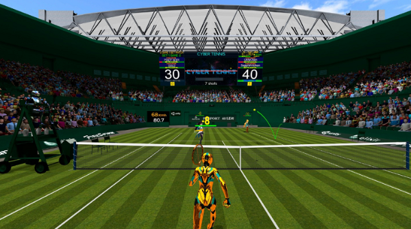 DIY养成人工智能角色：VR体育游戏「CYBER TENNIS」登陆Oculus应用商店