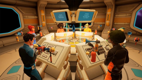 VR太空冒险游戏「Spaceteam VR」周年庆，全新虚拟化身、道具待你体验