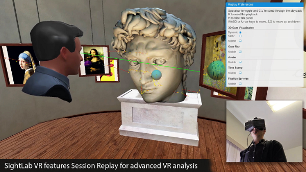 美国交互式3D可视化和仿真解决方案商WorldViz推出VR眼动追踪实验工具「SightLab VR」