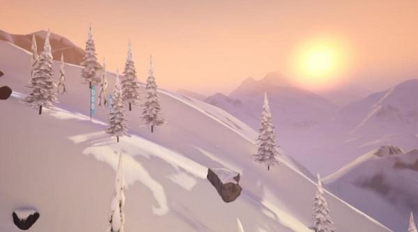 VR单板滑雪游戏「Carve Snowboarding」登陆Oculus Quest