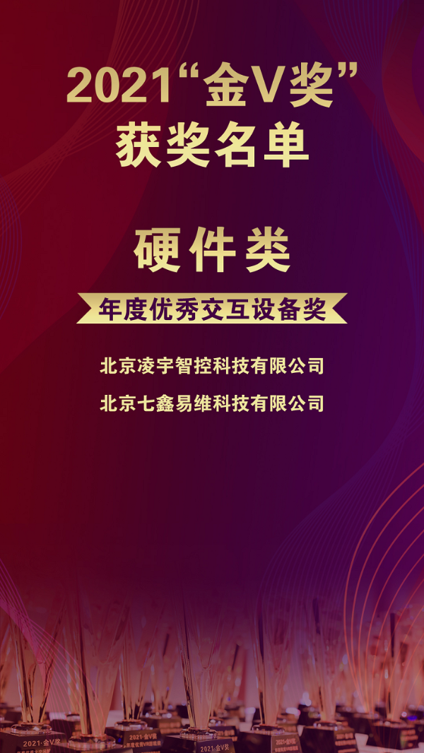 2021虚拟与增强现实产业年会|2021“金V奖”获奖名单正式出炉！