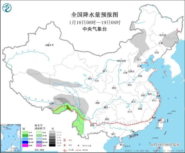 南方进入“回暖通道” 全国大部降水稀少