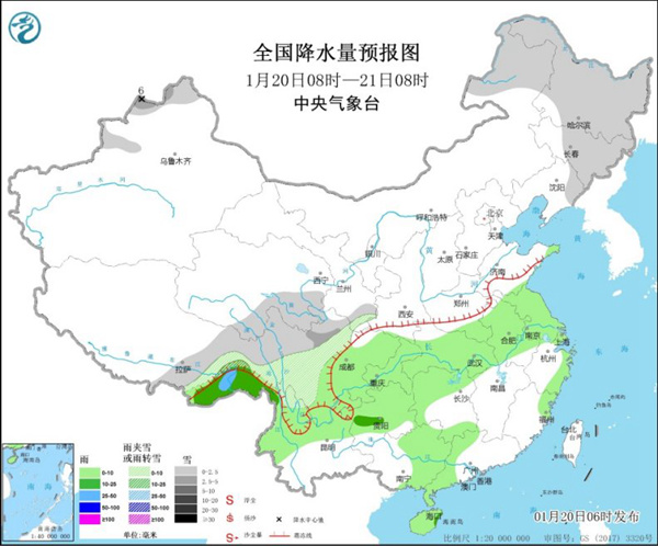 南方阴雨今起发展 东北引领气温大回暖