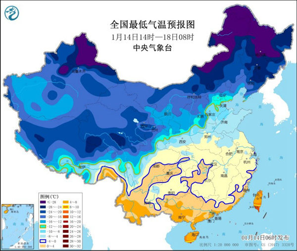 又来！十天内第二场寒潮来袭 超10省区气温骤降10℃