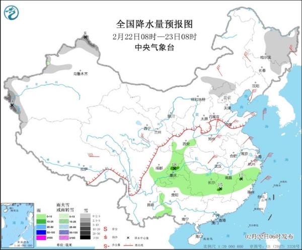 本周大部气温骤降 中东部降水增多