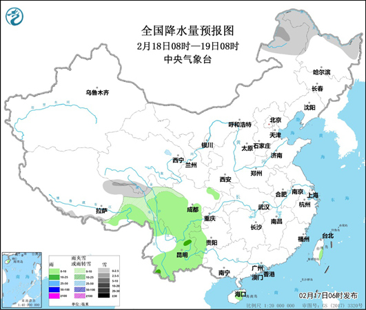 今天冷空气继续影响我国东部地区  黄海东海等海域风力较大