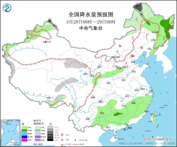 周末北方沙尘来袭 7省区市将遇沙尘暴