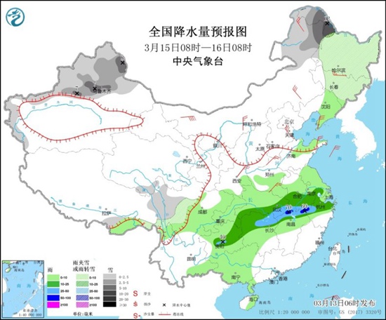 全国大部降水缩减 北方多地升温势头猛