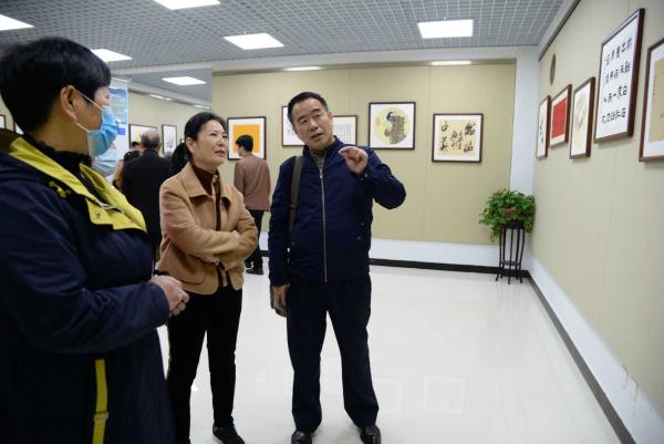 安徽省界首市举办“首届书画小品展”