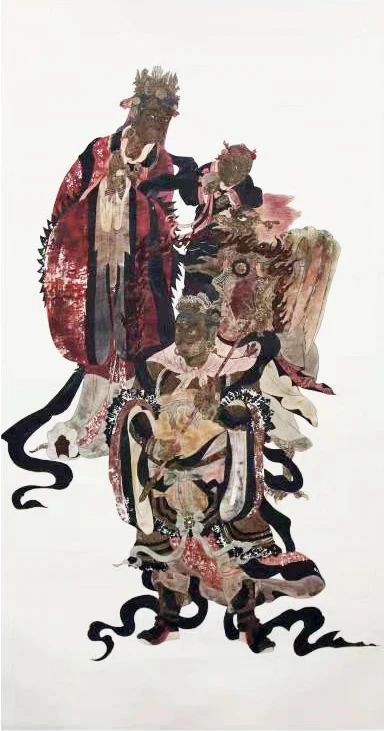 《白沙壁画临摹精品展》亮相桂林 吸引众多游客到场参观