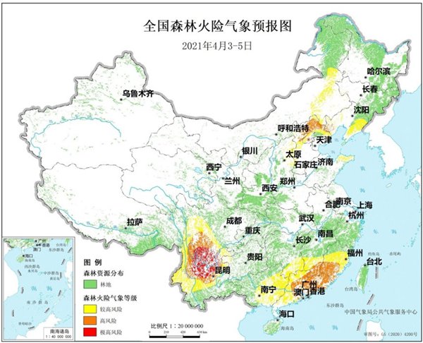 清明假期全国大部天气良好 南方多地雨纷纷