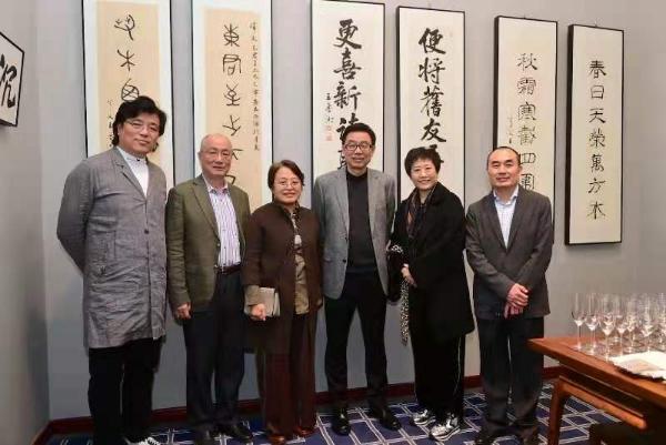 “翰游·王鲁湘辛丑书写展”在中国大饭店天封艺术空间举行