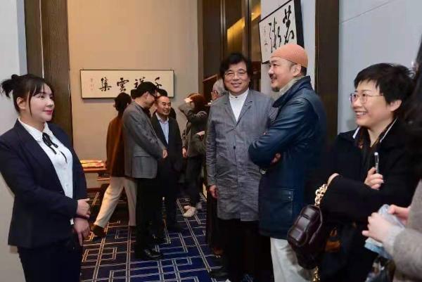 “翰游·王鲁湘辛丑书写展”在中国大饭店天封艺术空间举行
