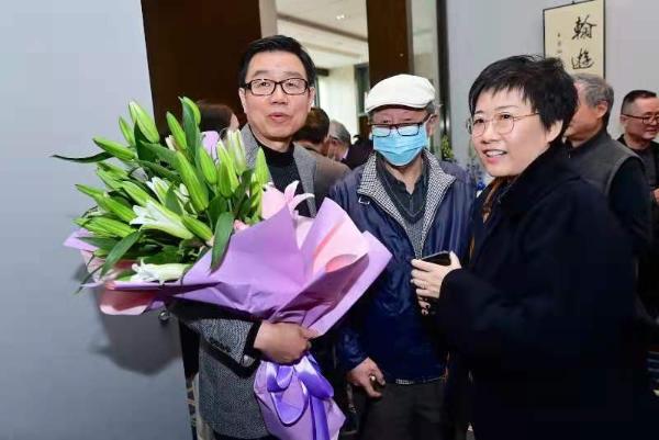“翰游·王鲁湘辛丑书写展”在中国大饭店天封艺术空间举行