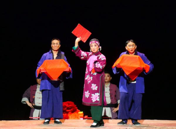 现代对接传统 秦腔《王贵与李香香》西安“诗化”上演