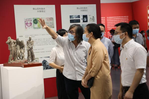 佛山举办庆祝建党100周年美术作品展，百件佳作讴歌伟大征程