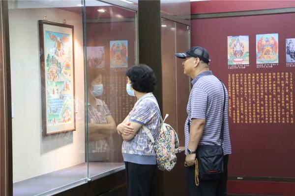 “隔山对话——唐卡艺术精品展” 在北京紫竹院行宫展出