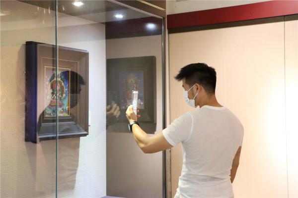 “隔山对话——唐卡艺术精品展” 在北京紫竹院行宫展出