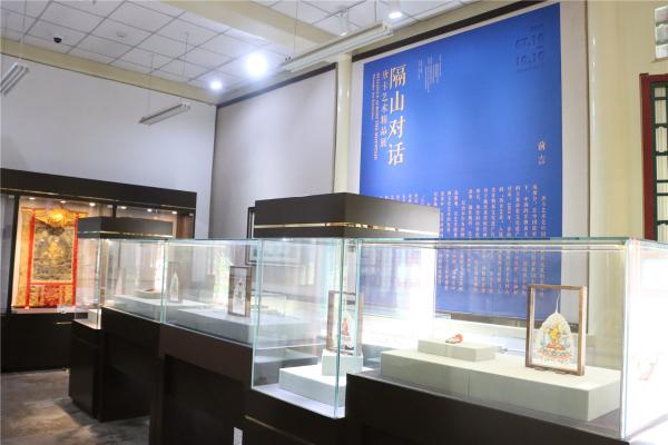 “隔山对话——唐卡艺术精品展” 在北京紫竹院行宫展出