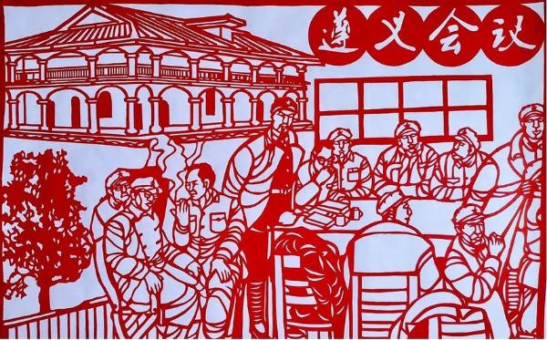 太原市图书馆用剪纸展览讲述百年党史