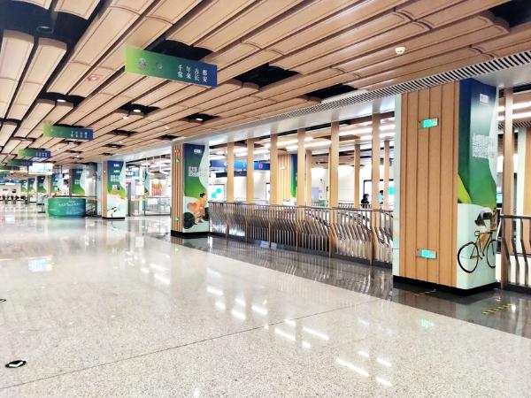 以文化营造全运氛围 西安打造十四运会地铁主题车站