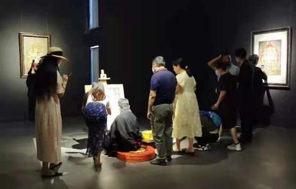 《素心若雪—中国唐卡艺术精品展》亮相李可染画院