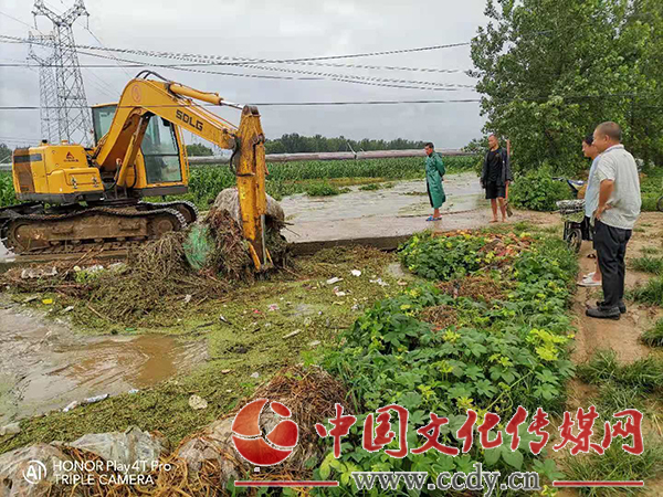 山东沂南：辛集镇切实做好防汛救灾各项工作