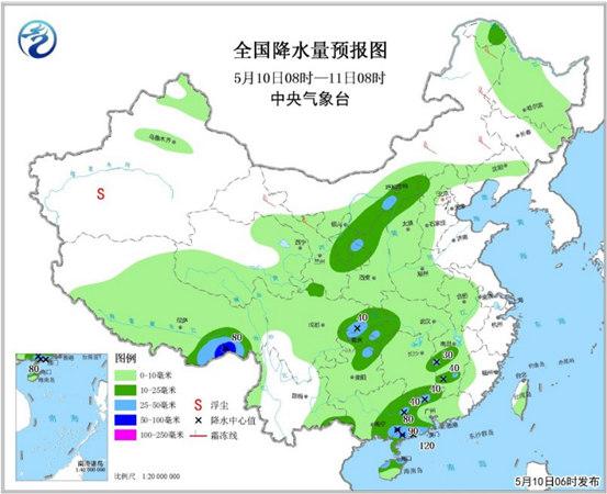 广东等仍有暴雨 北方多地将现高温天