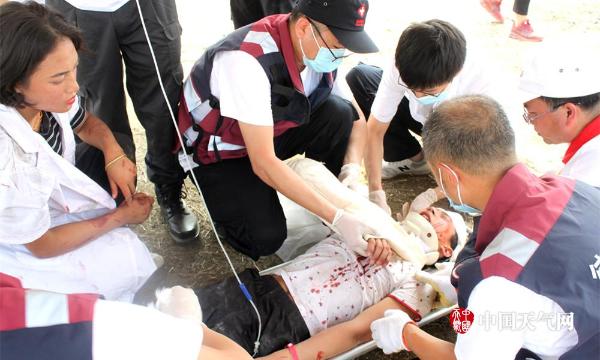 四川省开展抗震救灾综合演练