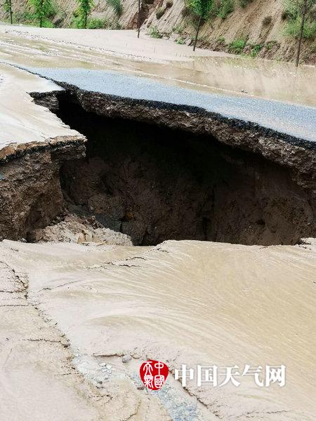 甘肃多地遭受洪涝灾害受灾严重
