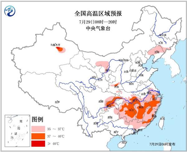 四川广西等强降雨持续 南方高温超长待机