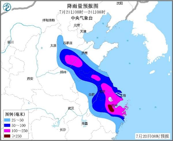 7月台风三连击“安比”将袭华东 6省市周末暴雨倾盆