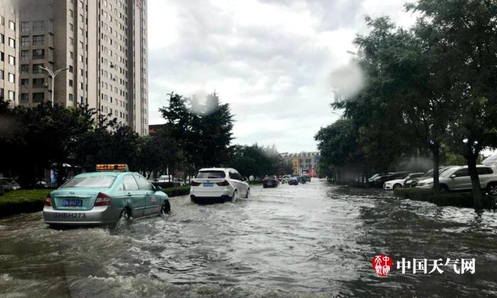 辽宁遭遇强降雨局地大暴雨 多地道路冲毁农田被淹