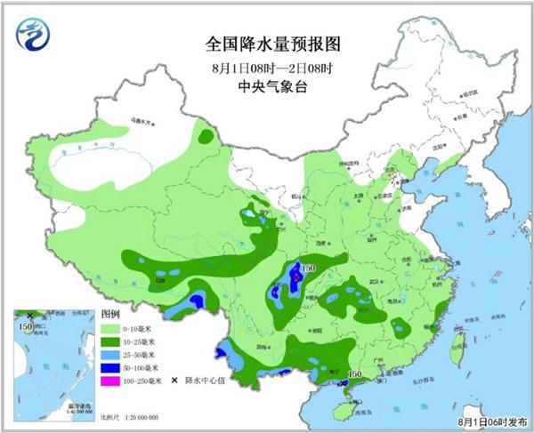 云贵川强降雨频繁 苏浙沪将遭台风雨