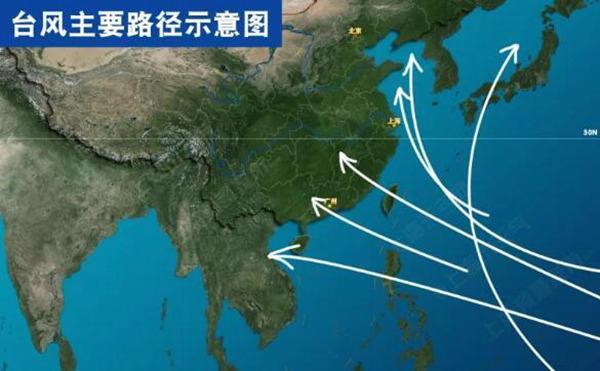 台风“云雀”明天夜间起将给上海带来明显风雨