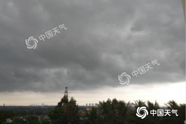 今年第23号台风即将生成 海南岛13日将有强风雨