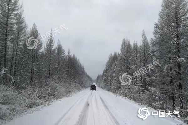 内蒙古呼伦贝尔等地今明雨雪持续 中东部阵风达7-8级