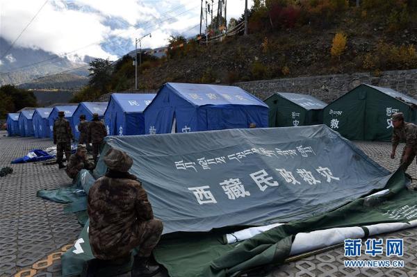 雅鲁藏布江堰塞湖抢险救援工作有序开展