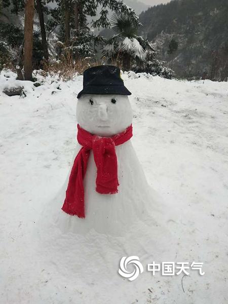 重庆演绎：南方的雪人
