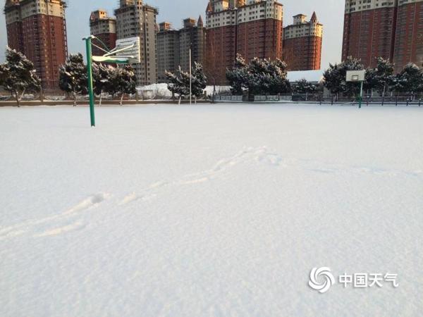 “雪窝”烟台雪景醉人