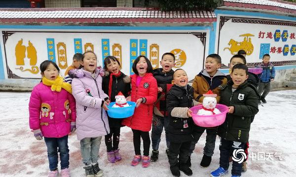 重庆演绎：南方的雪人