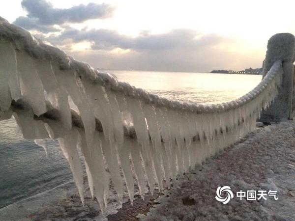 “雪窝”烟台雪景醉人