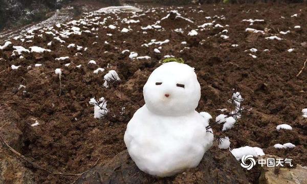 重庆演绎：南方的雪人