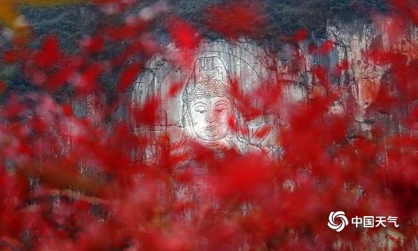重庆南天竹红峡谷美景